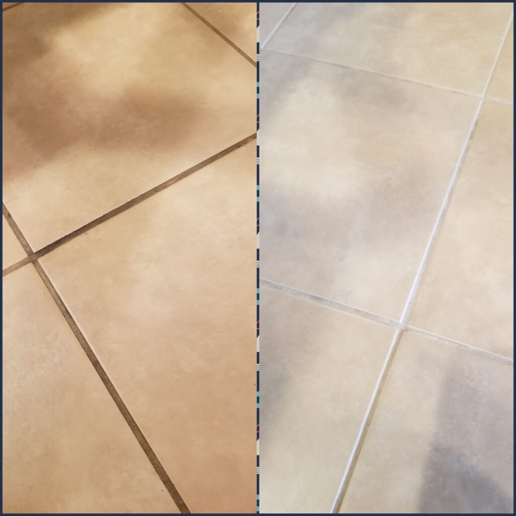 floor clean before after