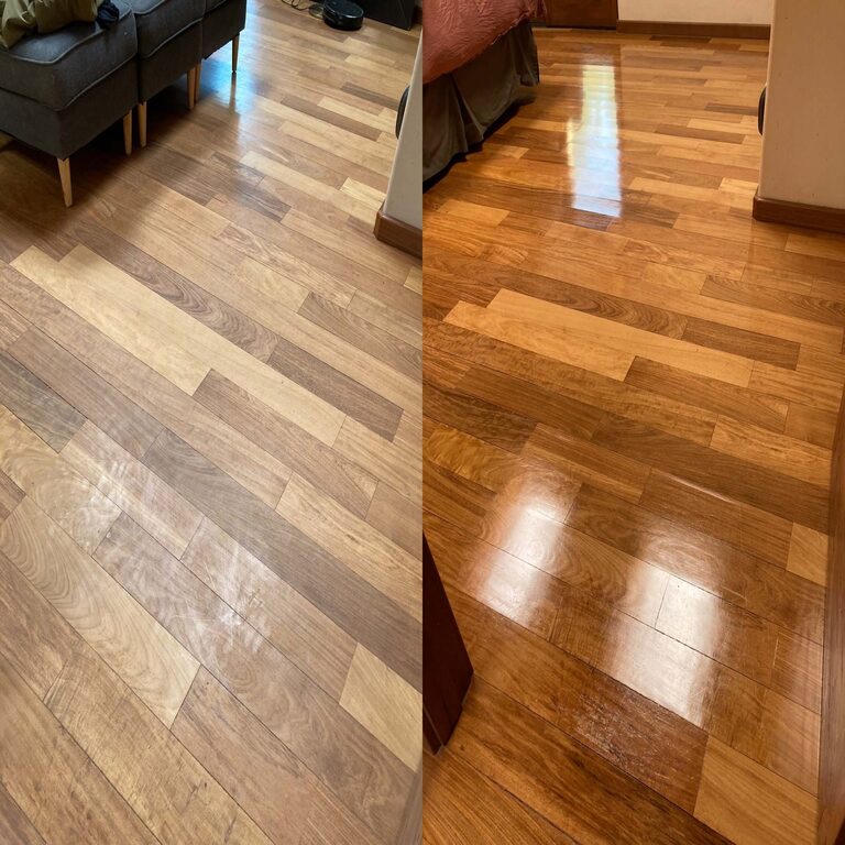 wood floor cleaning