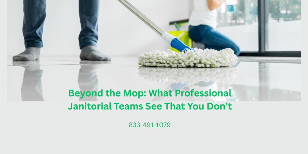 Beyond the Mop: What Professional Janitorial Teams See That You Don’t