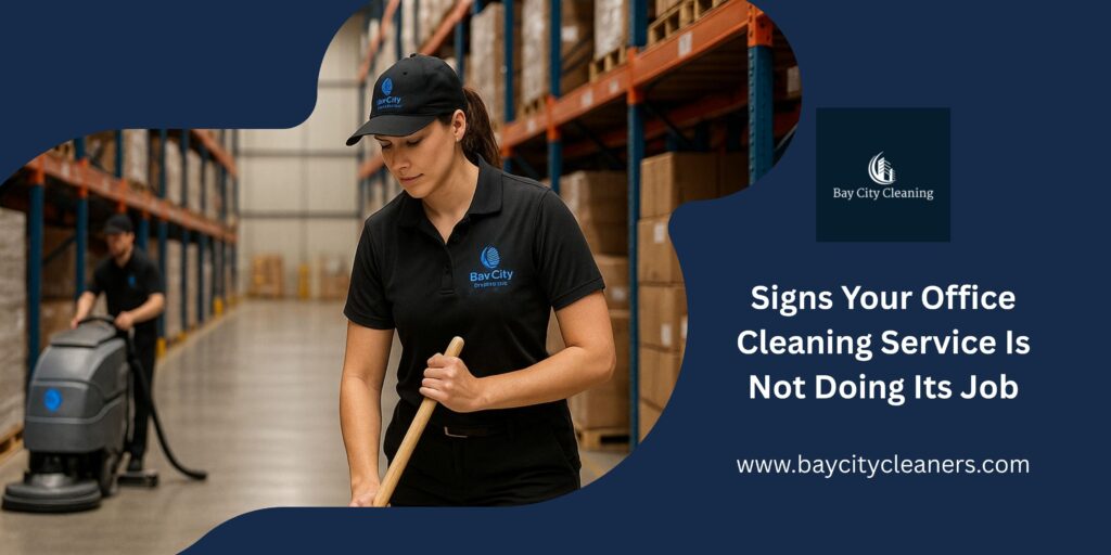 Signs Your Office Cleaning Service Is Not Doing Its Job